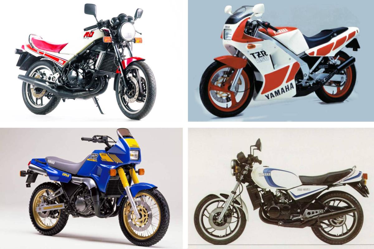 image shows: Bikes Eligible to Race in Yamaha Past Masters